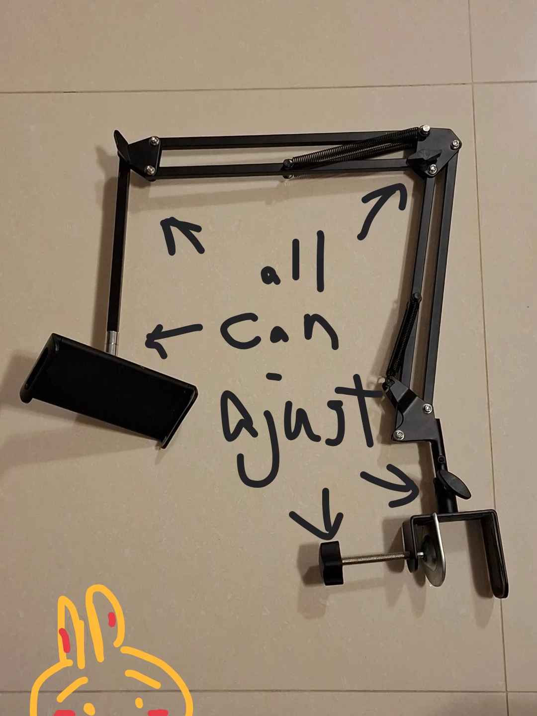 Adjustable Phone/tablet Holder Stand