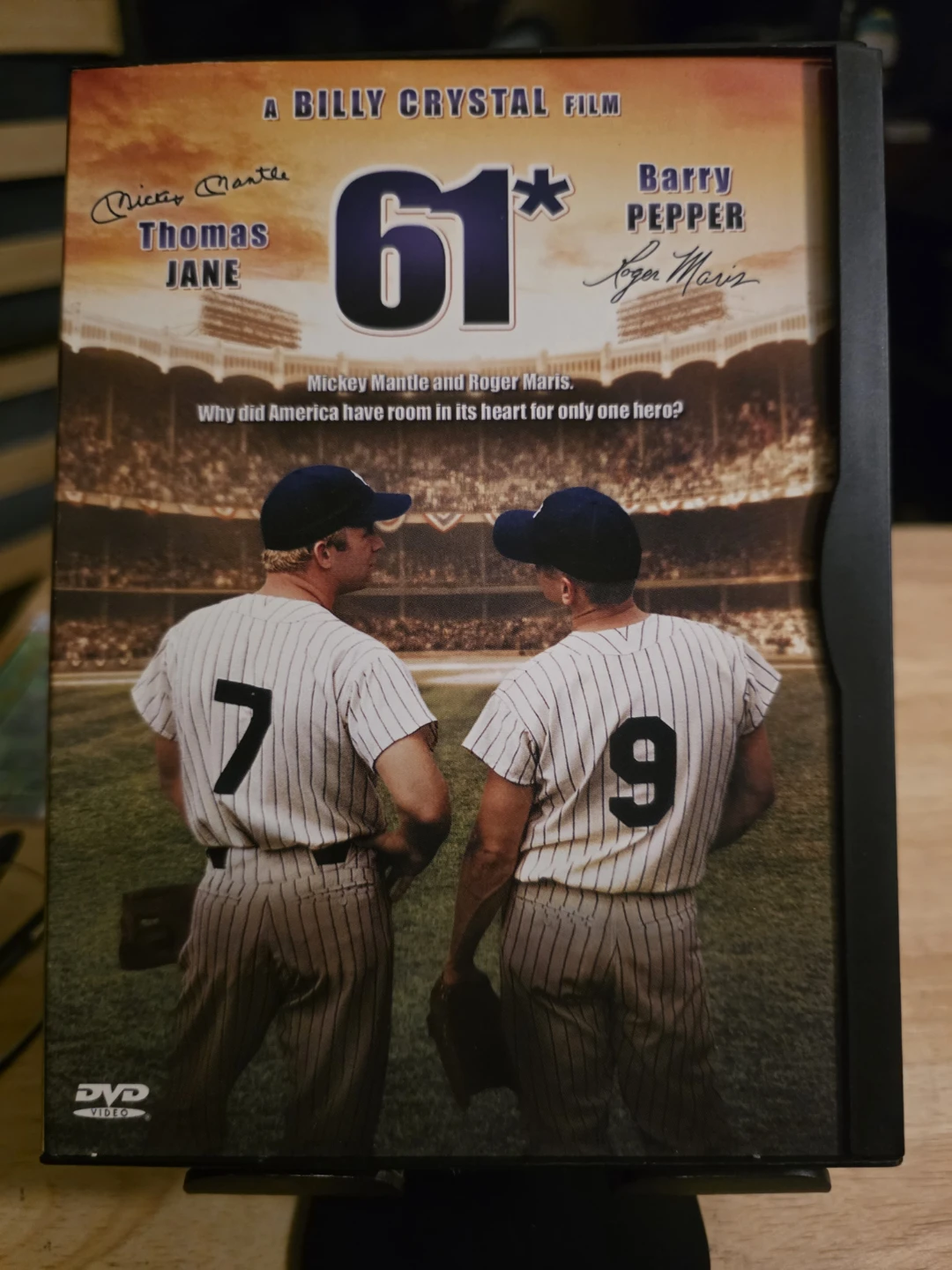 61* DVD Billy Crystal Film Starring Barry Pepper & Thomas Jane