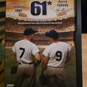 61* DVD Billy Crystal Film Starring Barry Pepper & Thomas Jane