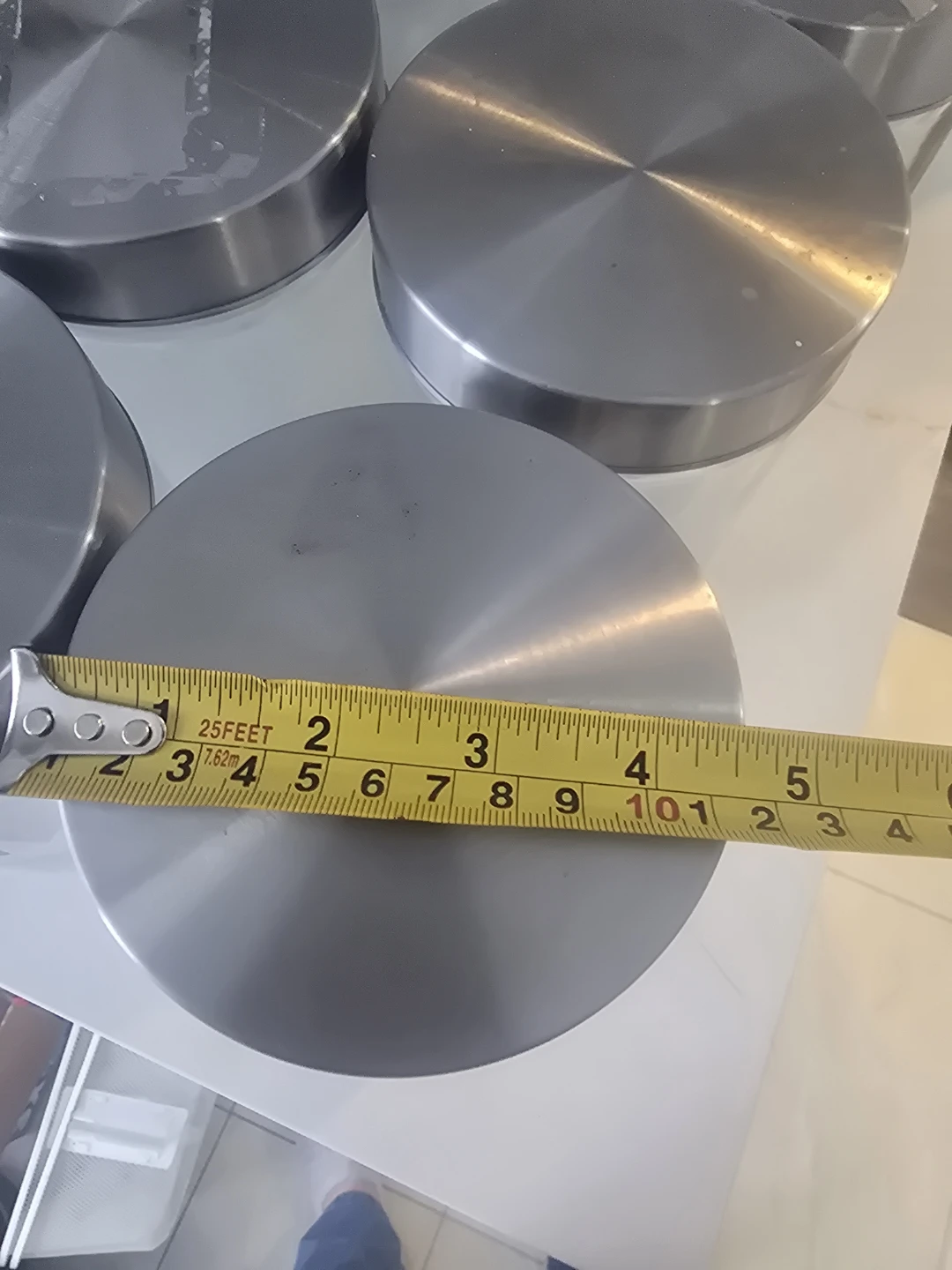 Set of 20 Glass Canisters with Stainless Steel Lids - photo 3