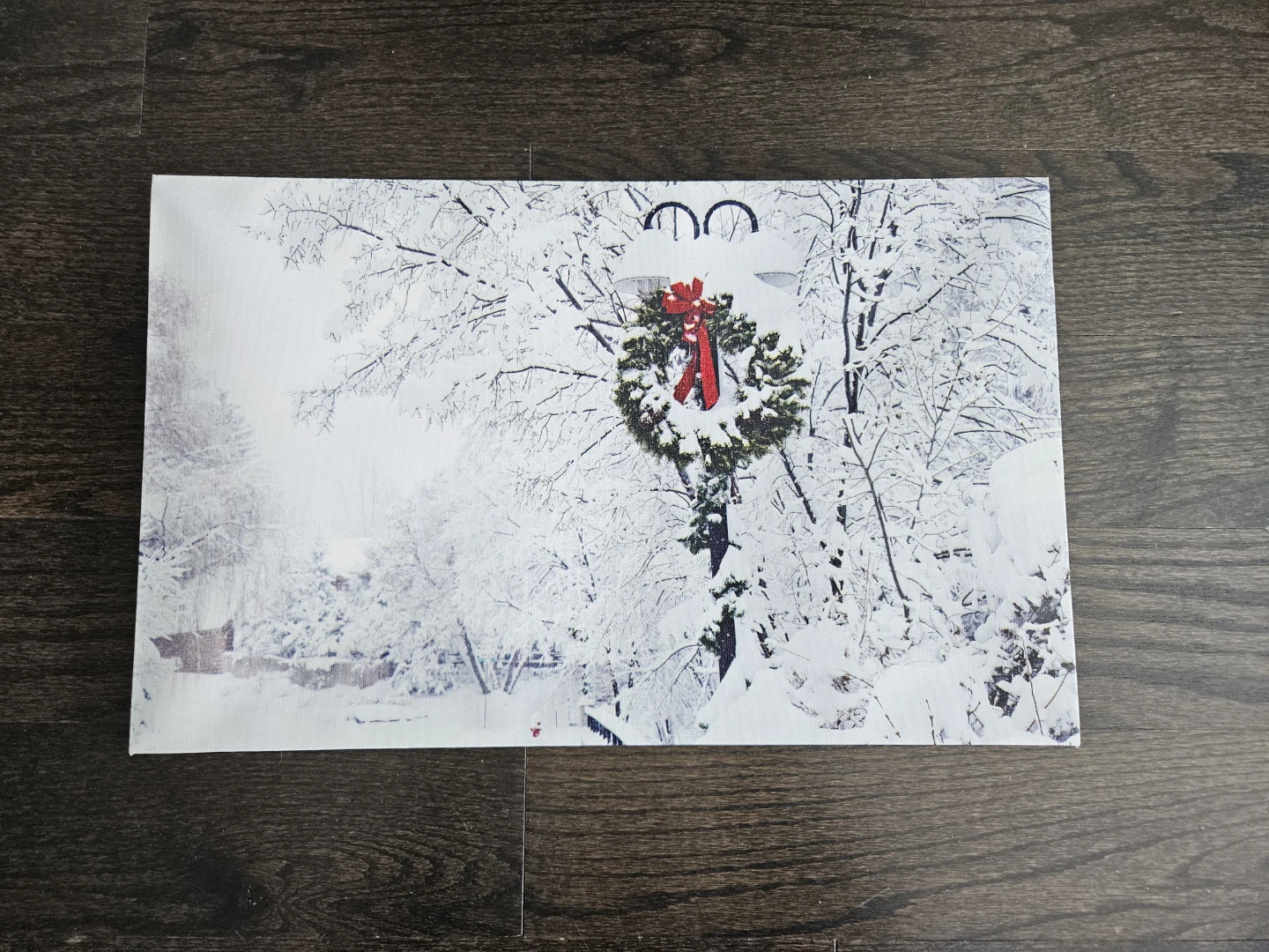 Winter Theme Print with Lighting Feature