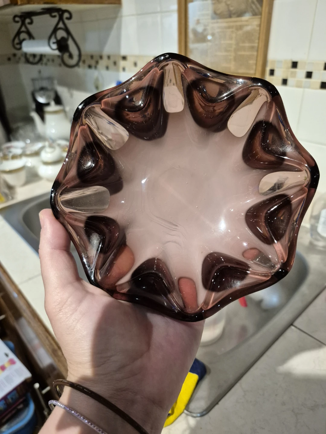 Glass Candy Dish