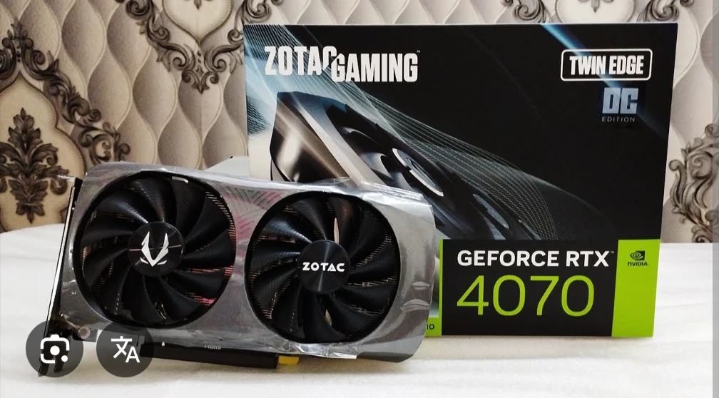 ZOTAC GAMING GeForce RTX 4070 Twin Edge OC Edition
