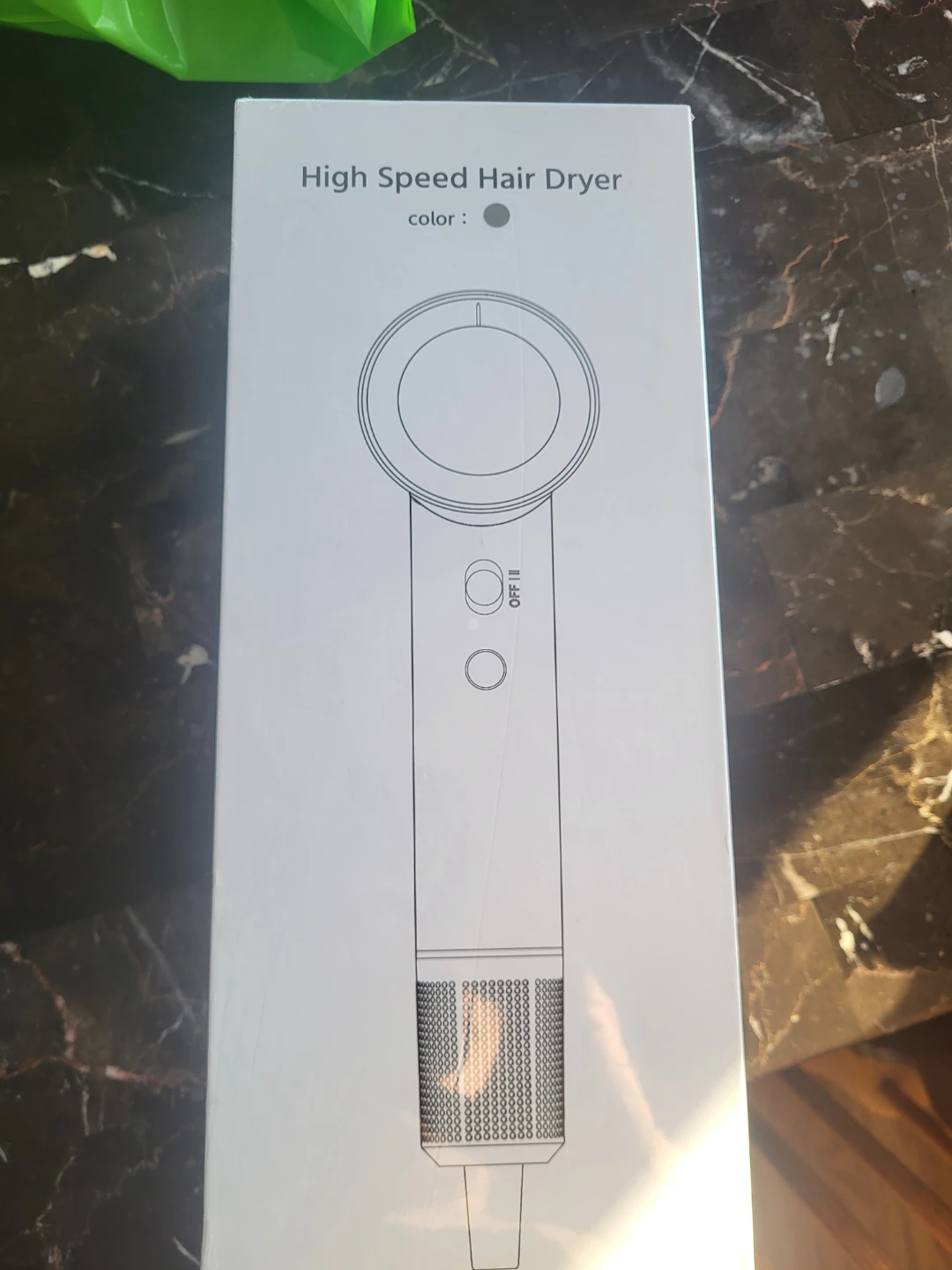 High Speed Hair Dryer with Magnetic Diffuser & Nozzle - photo 2