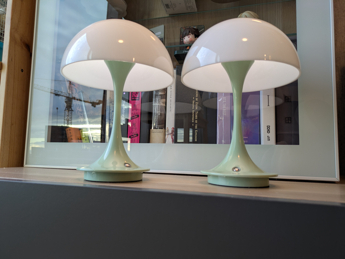 Set of 2 Mushroom Shaped Portable Rechargeable Lamps - photo 5