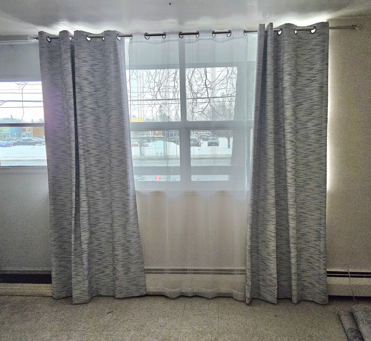 3 Bouclair Curtain Panels