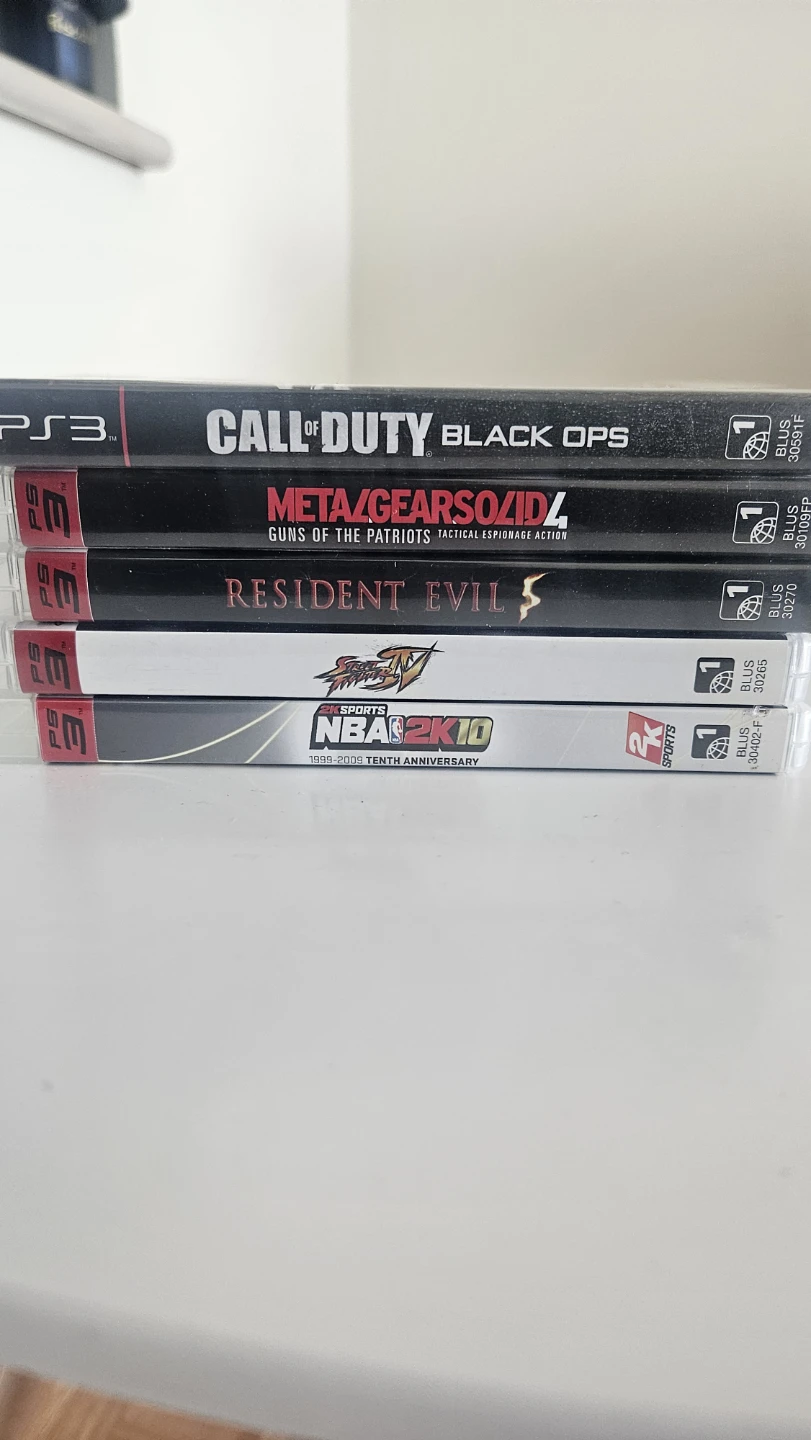 PS3 Games - Call of Duty, Street Fighter IV, NBA 2K, and More!