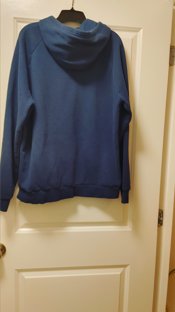Men's  Navy Blue Hoodie size Large - photo 3