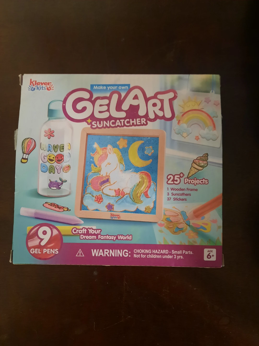 Klever Kits Gel Art Suncatcher Craft Kit