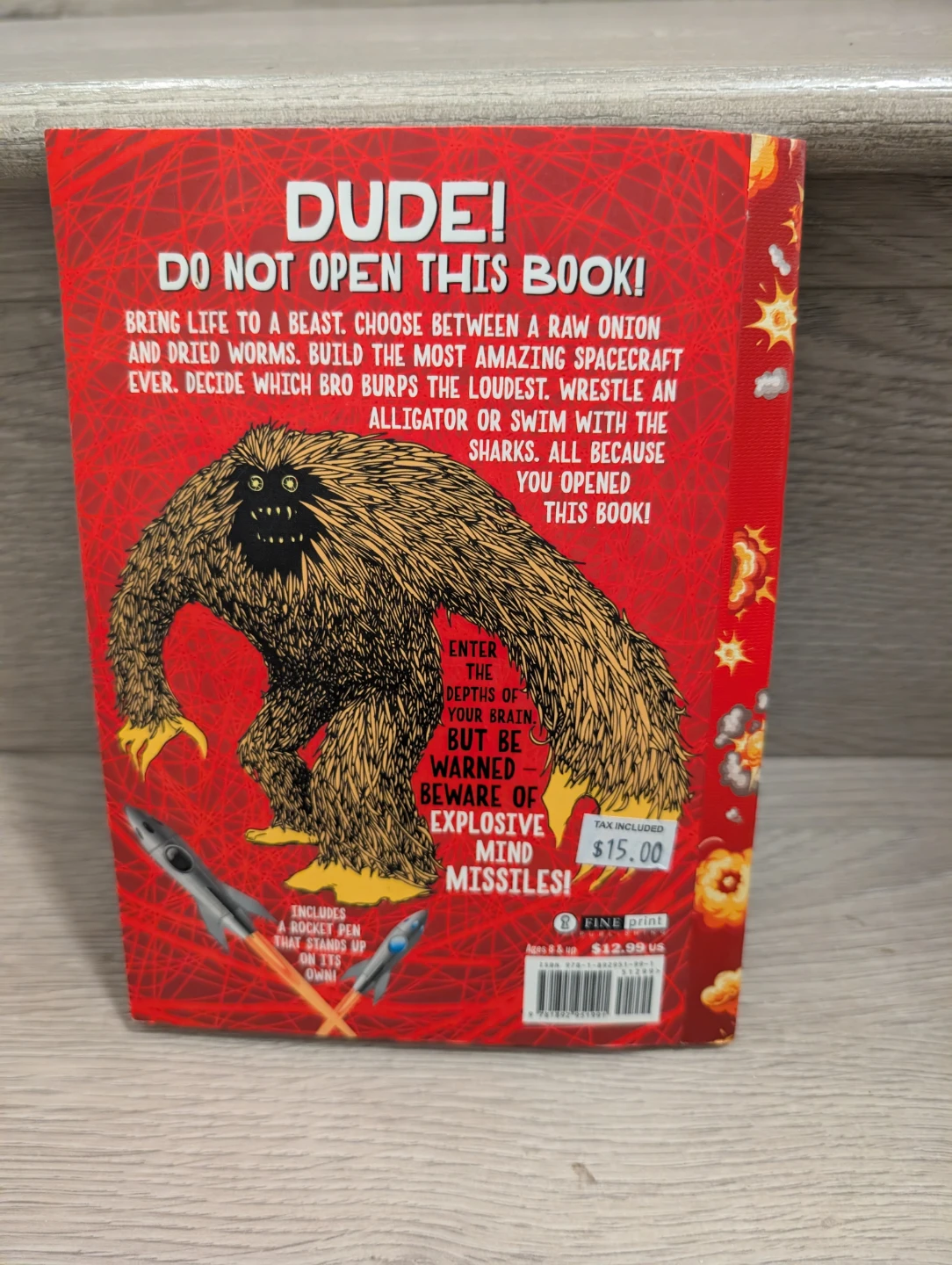 Dude! Do Not Open This Book! - photo 2