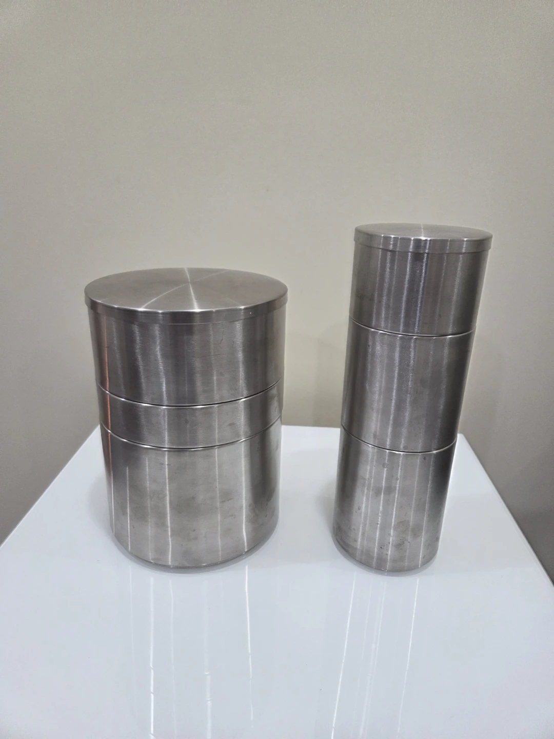 IkeavStainless Steel Canisters - Set of 4