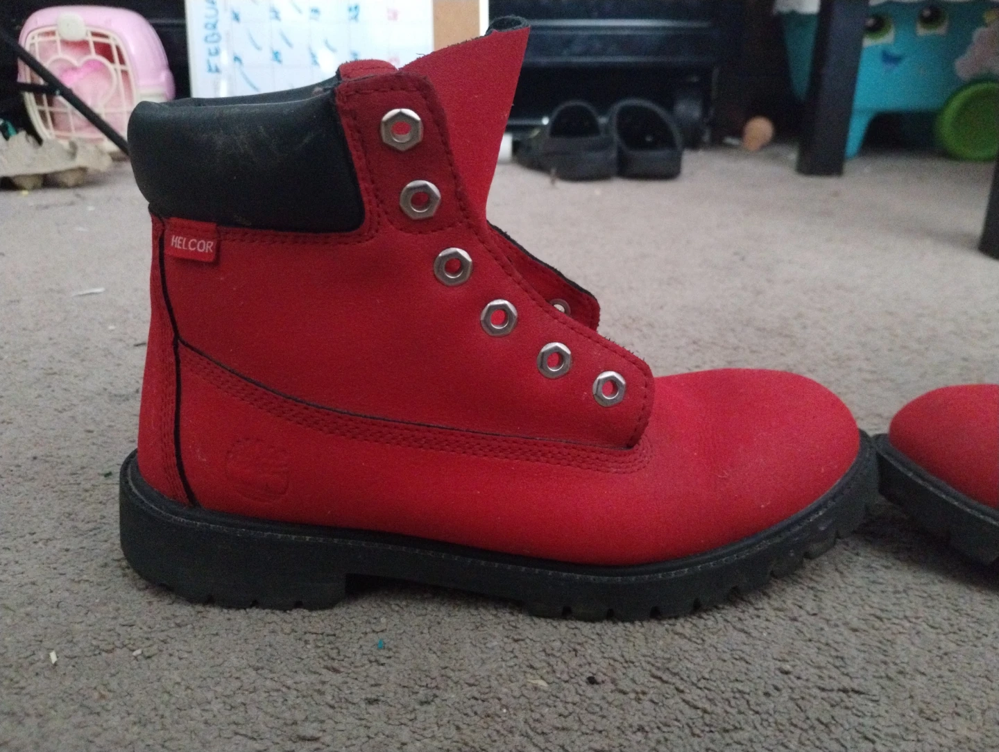 Timberland Red Suede size 6 US Boots - photo 2