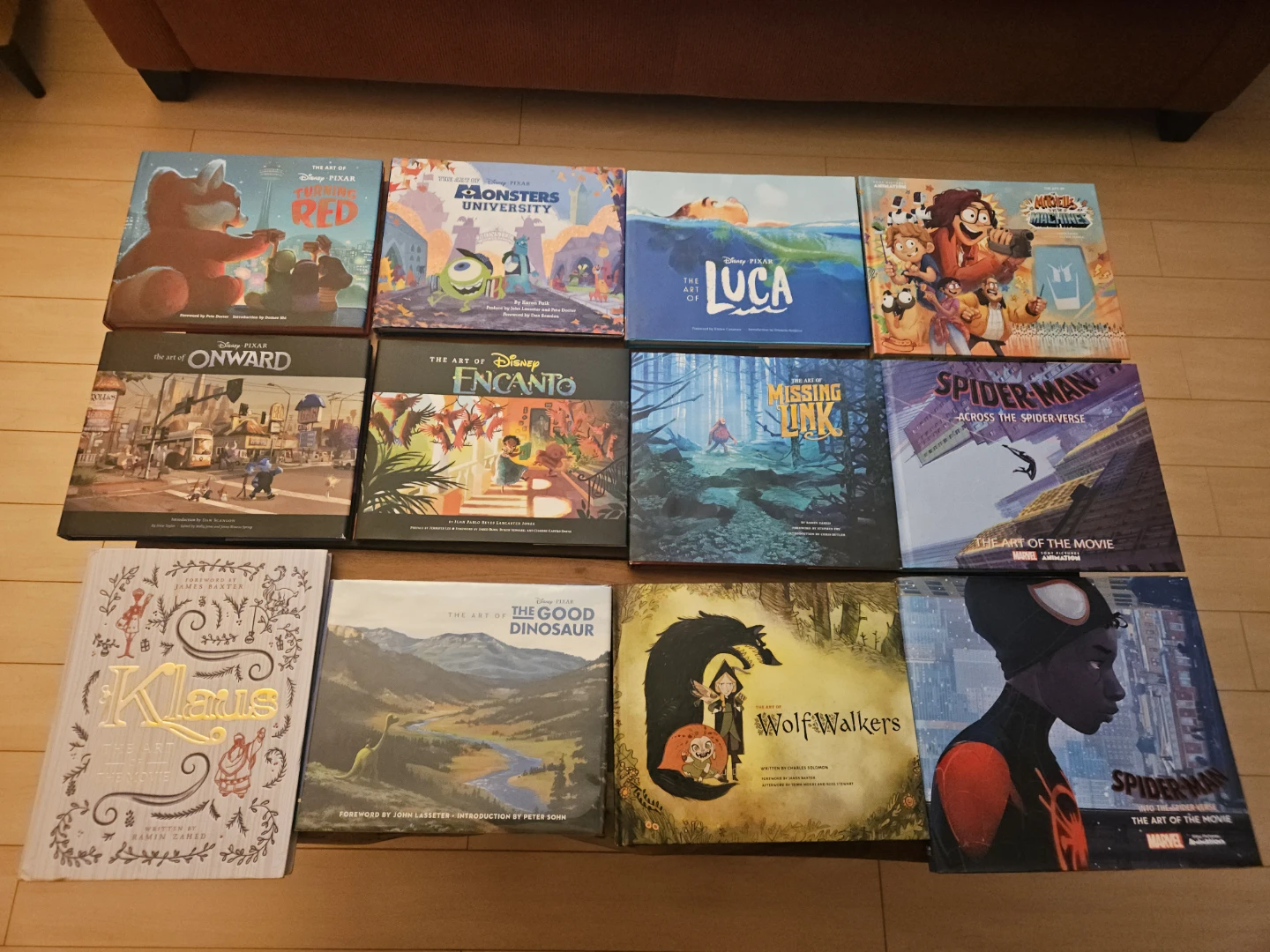 "Art Of" animation books (see description for prices)