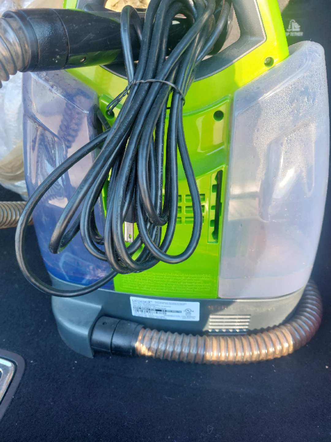 Bissell Little Green Portable Carpet Cleaner - photo 2