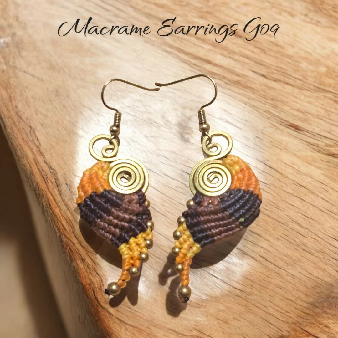 Macrame Earrings G09🏆
