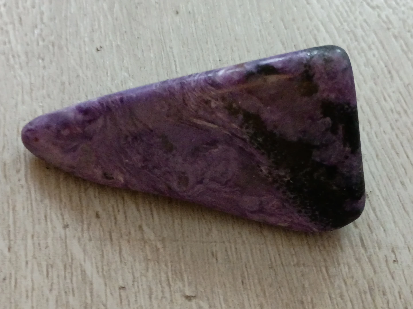 Purple Charoite Stone Cabochon - photo 3