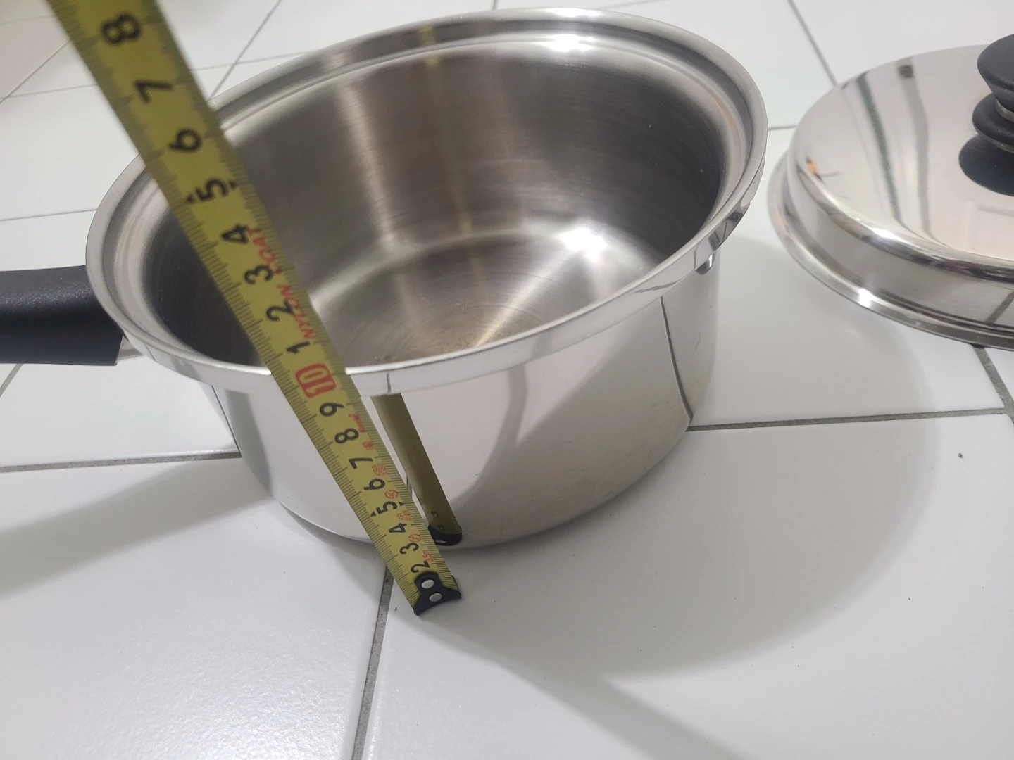 AmwayQueen Multi-Ply 18/8 Stainless Steel Saucepan with lid - photo 5