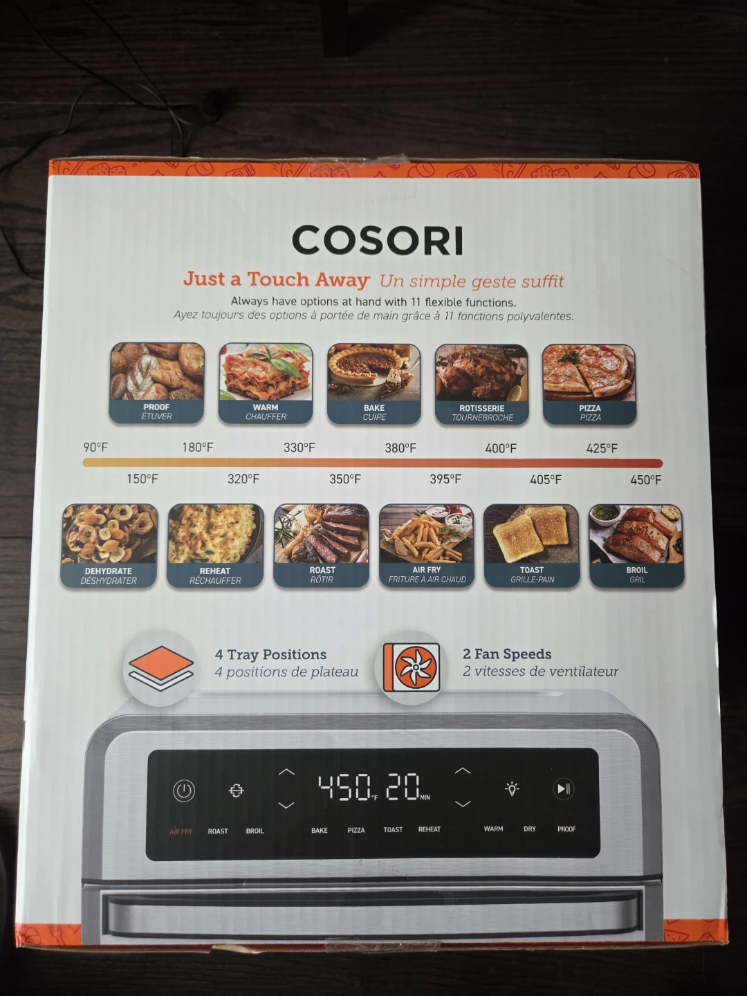 COSORI 12L Air Fryer Oven with Rotisserie & Cookbook - photo 2