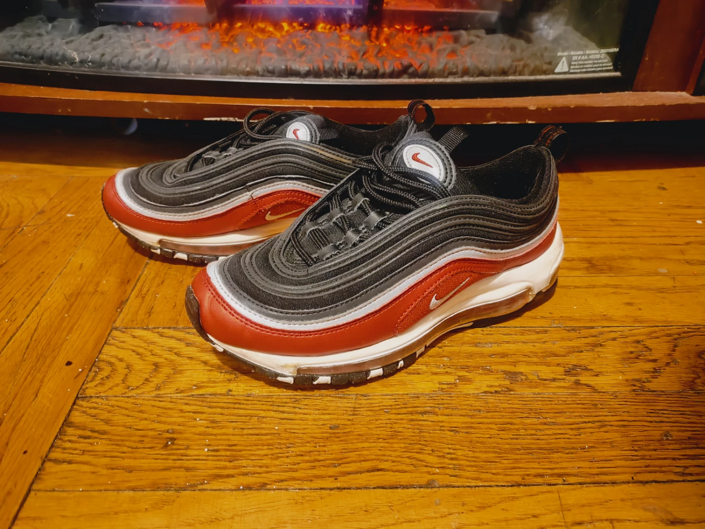 Nike Air Max 97 Toddler Shoes size 4.5 used - photo 2