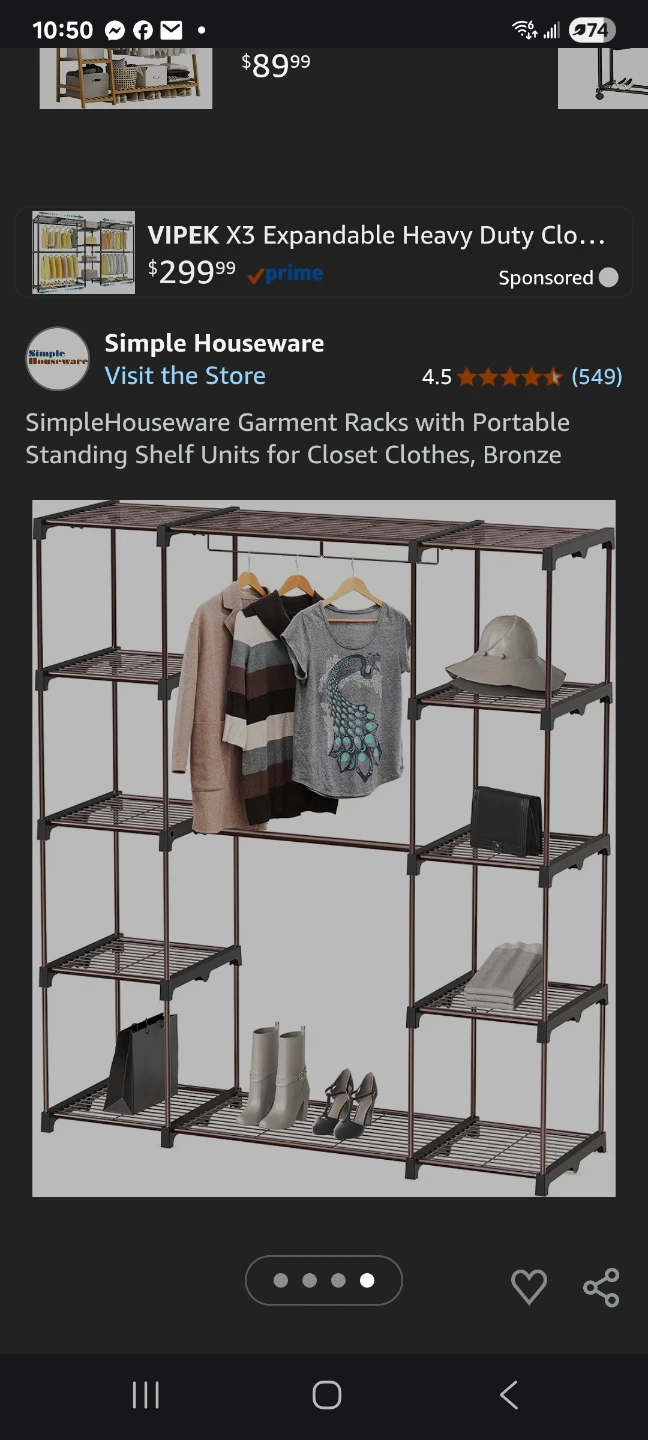 Garment Racks, brand new"🏆"
