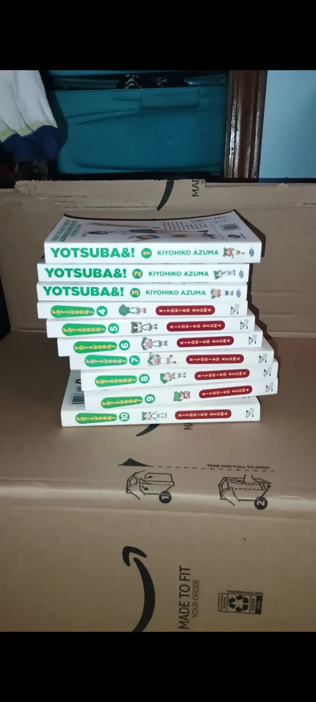 Yotsuba&! Manga Volumes 1-10 - photo 2