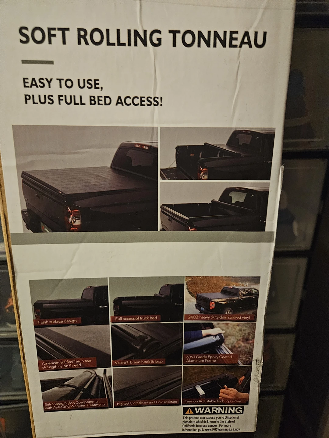 Soft Rolling Tonneau Cover