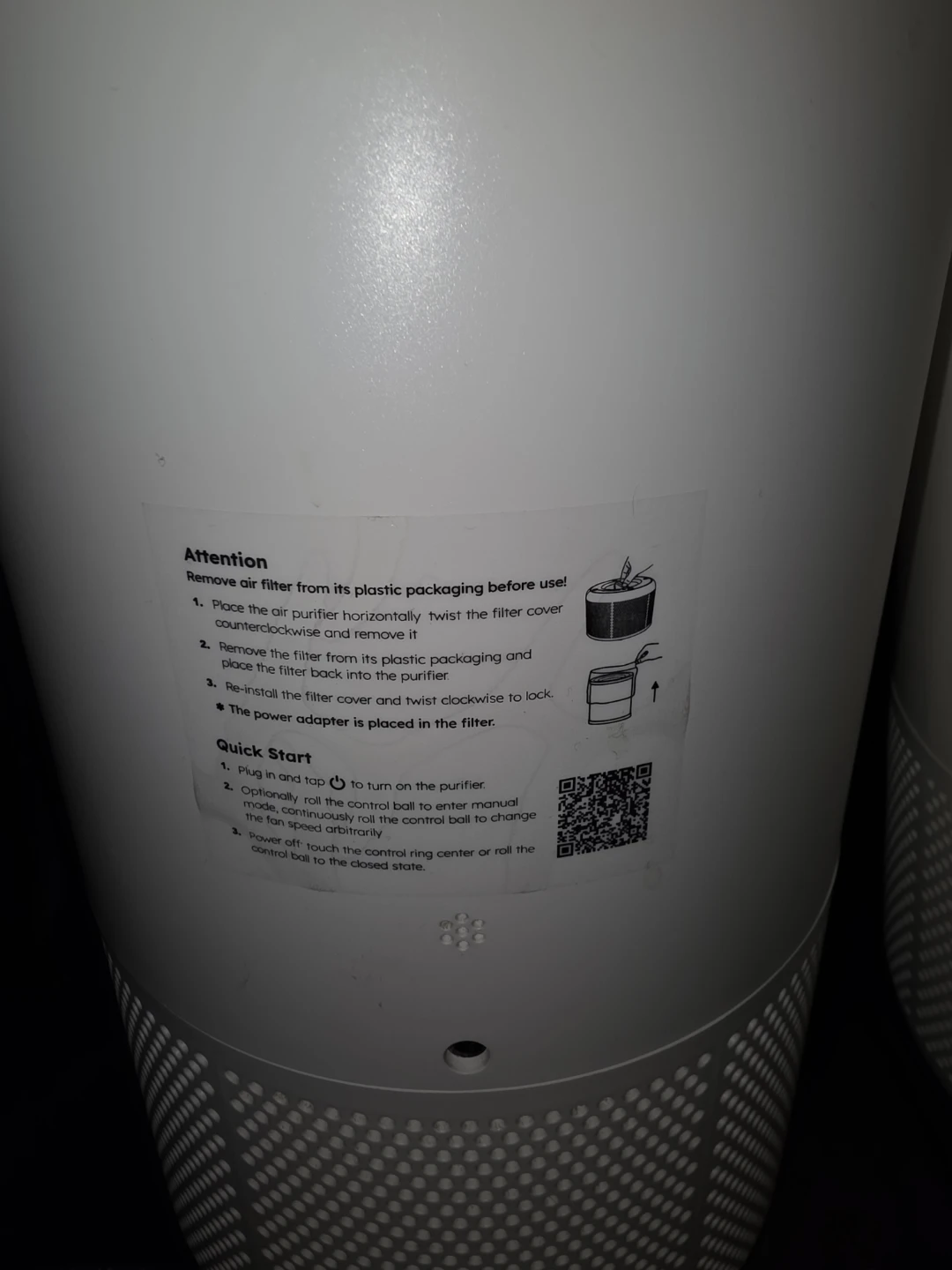 Homintell White Air Purifier - photo 3