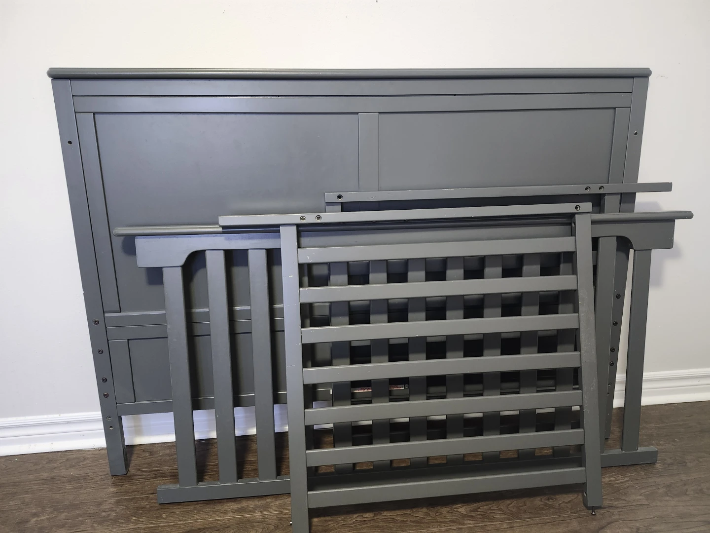 Grey Baby Changing Station and Dresser Set - photo 2