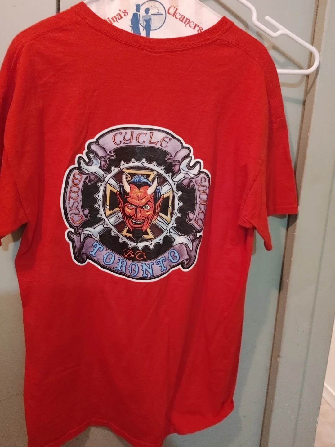 Gildan Ultra Cotton T-Shirt - Red - Size L - photo 3