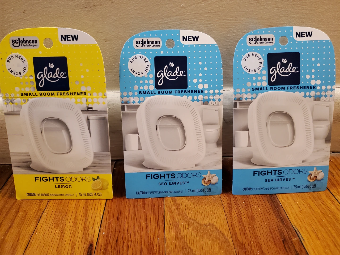 Glade Small Room Freshener  - Lemon & Sea Waves Scents