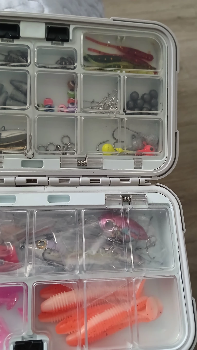 Fishing Tackle Box with Lures and Accessories - photo 3