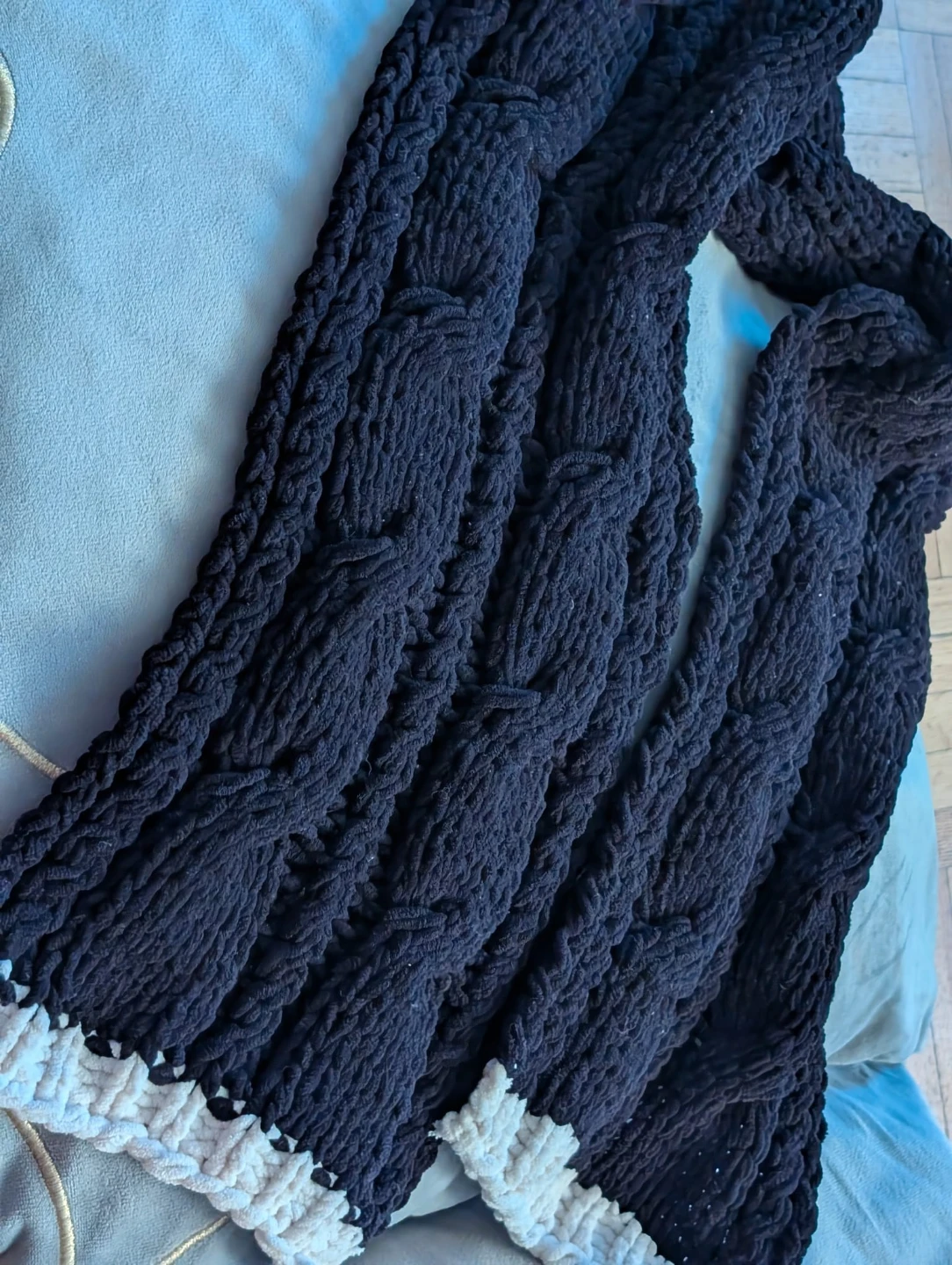 Chunky Knit Scarf 🥕 - photo 2