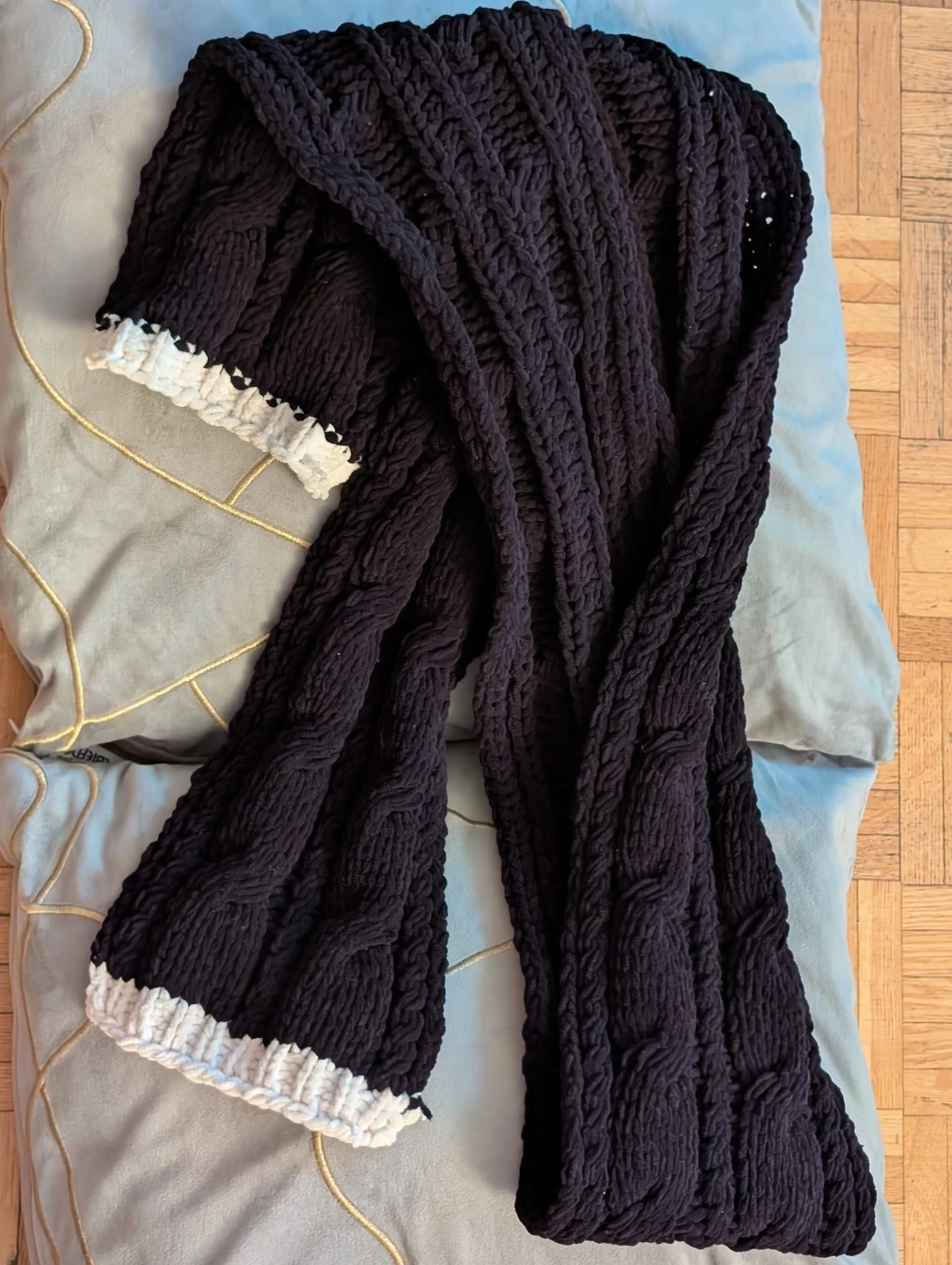 Chunky Knit Scarf 🥕 - photo 4