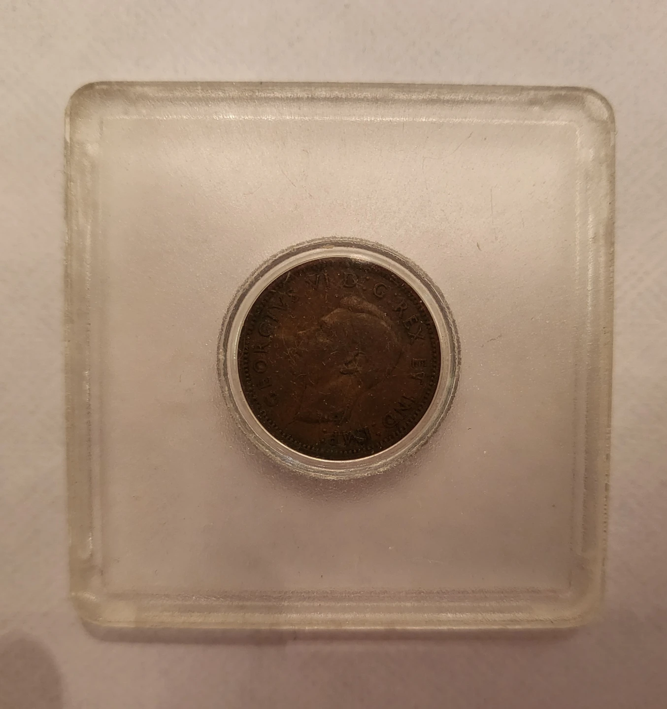 Vintage 1939 Canadian 1 Cent Coin - photo 2