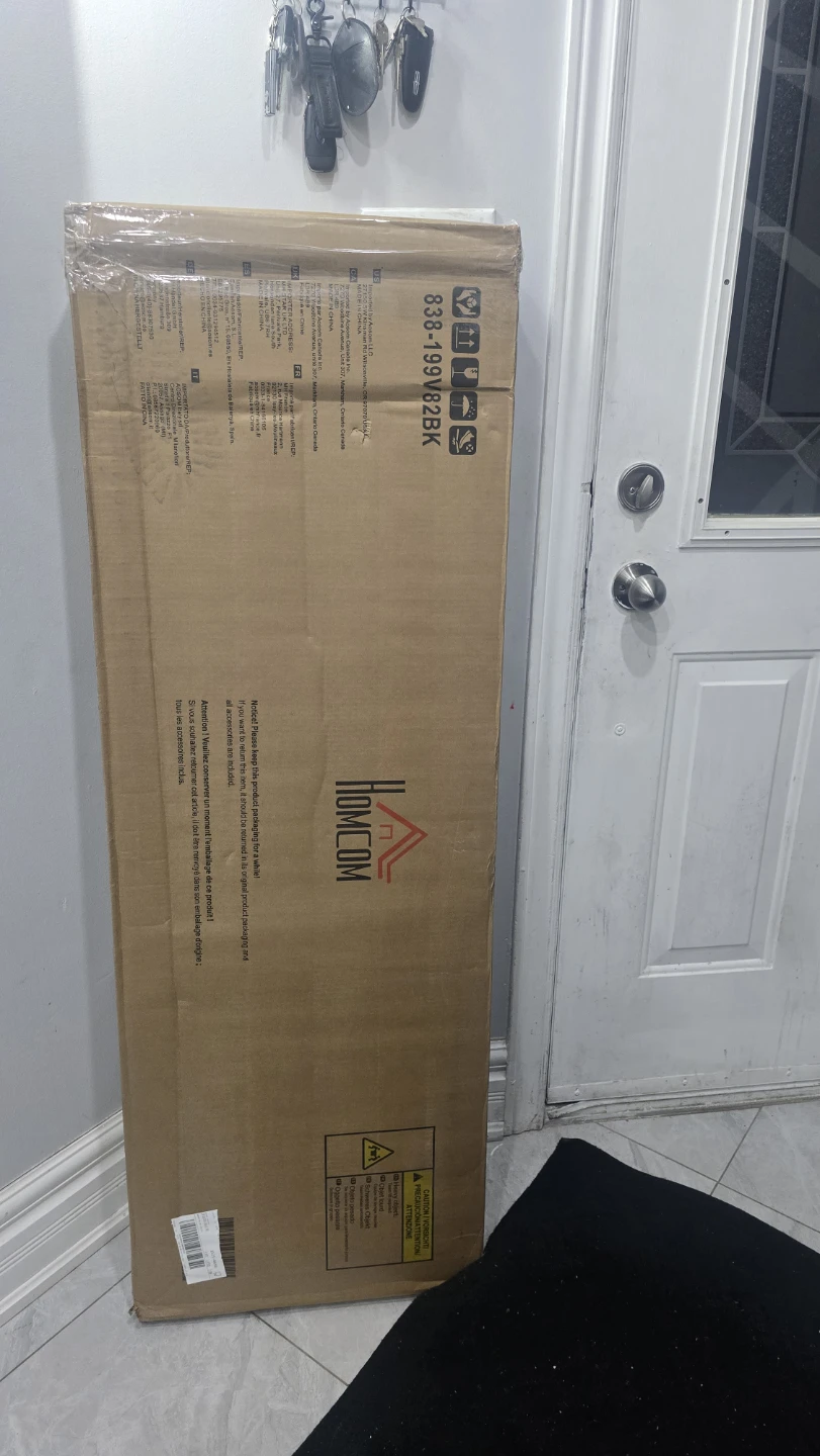 Brand new in box - Modern 4-Door Rattan Accent Cabinet 53.2" W - photo 5