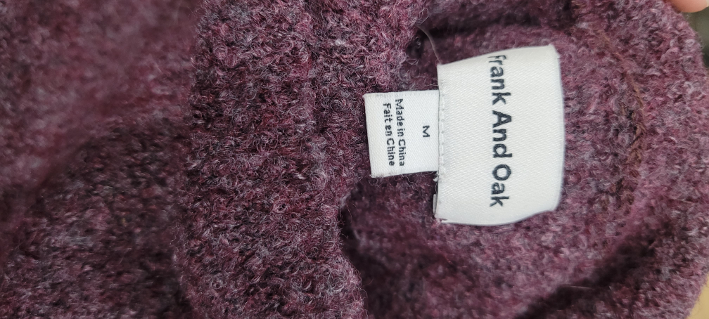Frank And Oak Women's Mock Neck Sweater - Size M - photo 3