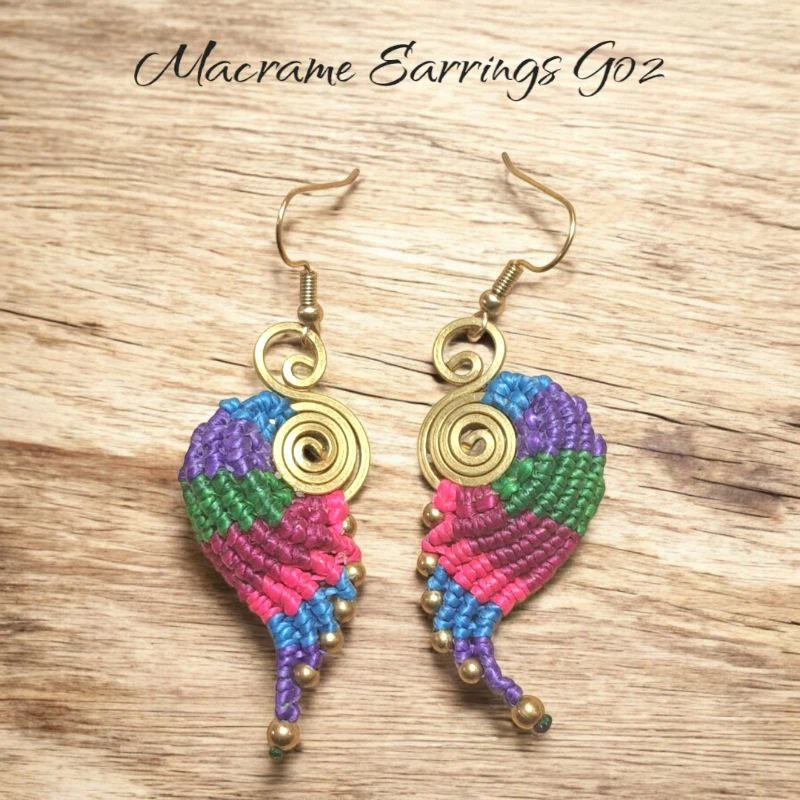 Macrame Earrings G02🏆