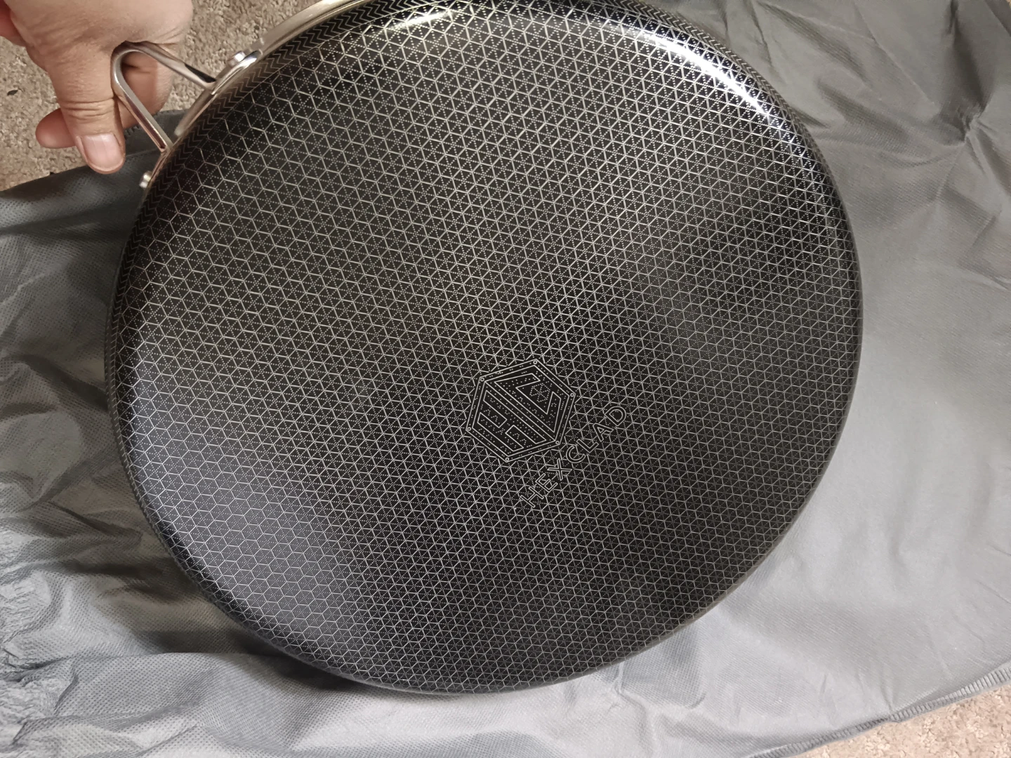 HEXCLAD Hybrid Cookware Pot - photo 4