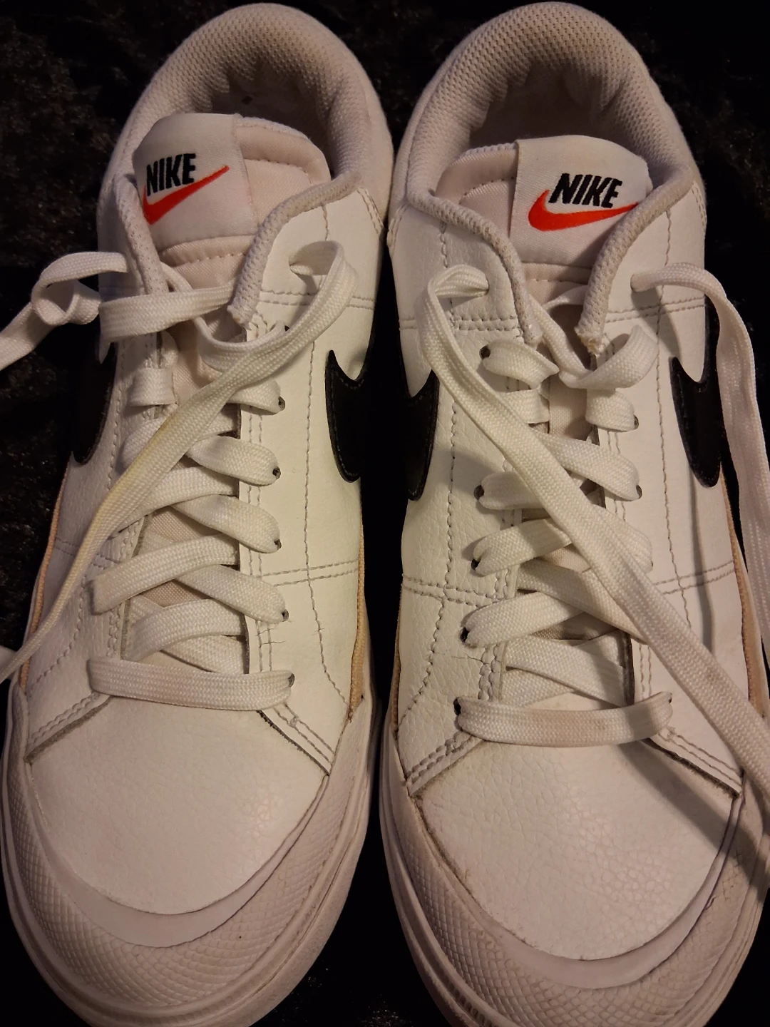 Nike Women's White Leather Sneakers - photo 2
