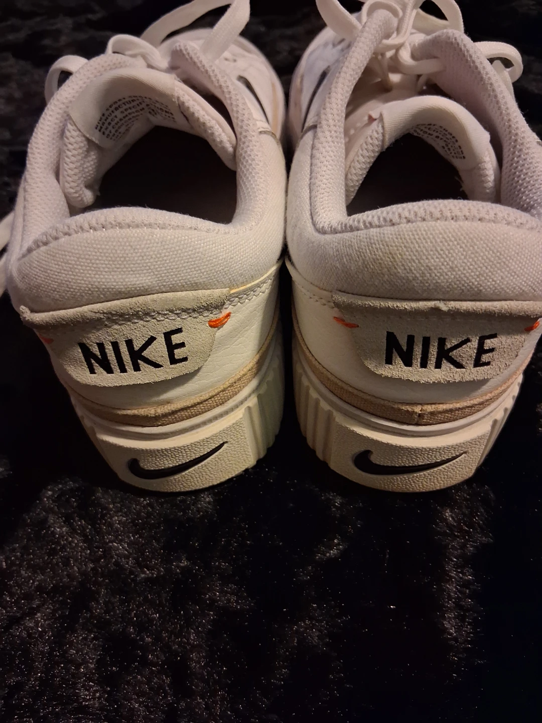 Nike Women's White Leather Sneakers - photo 4