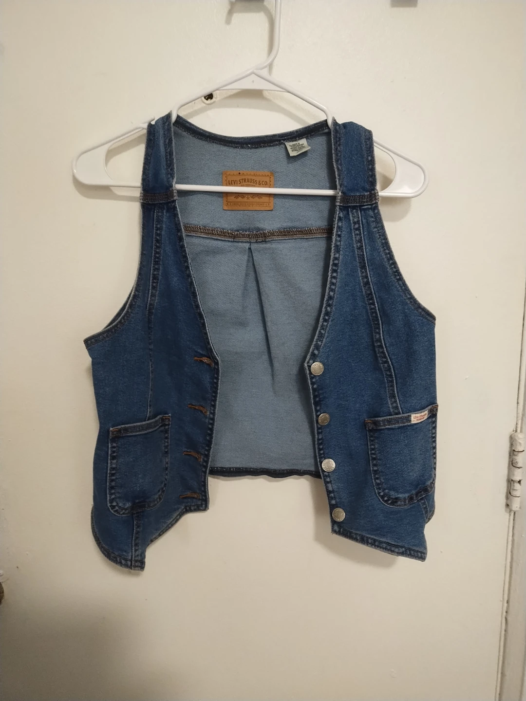 Levi Strauss Signature Denim Vest blue jean - photo 2
