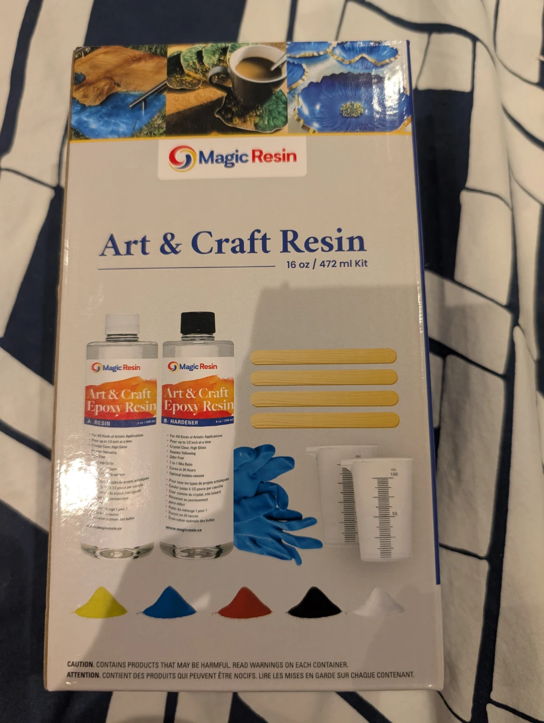 Magic Resin Art & Craft Epoxy Resin 16 oz Kit