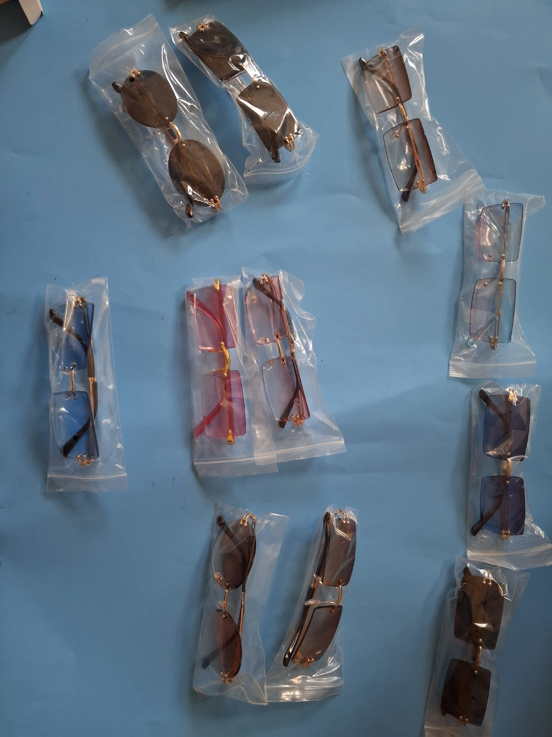 Frameless Sunglasses Assortment