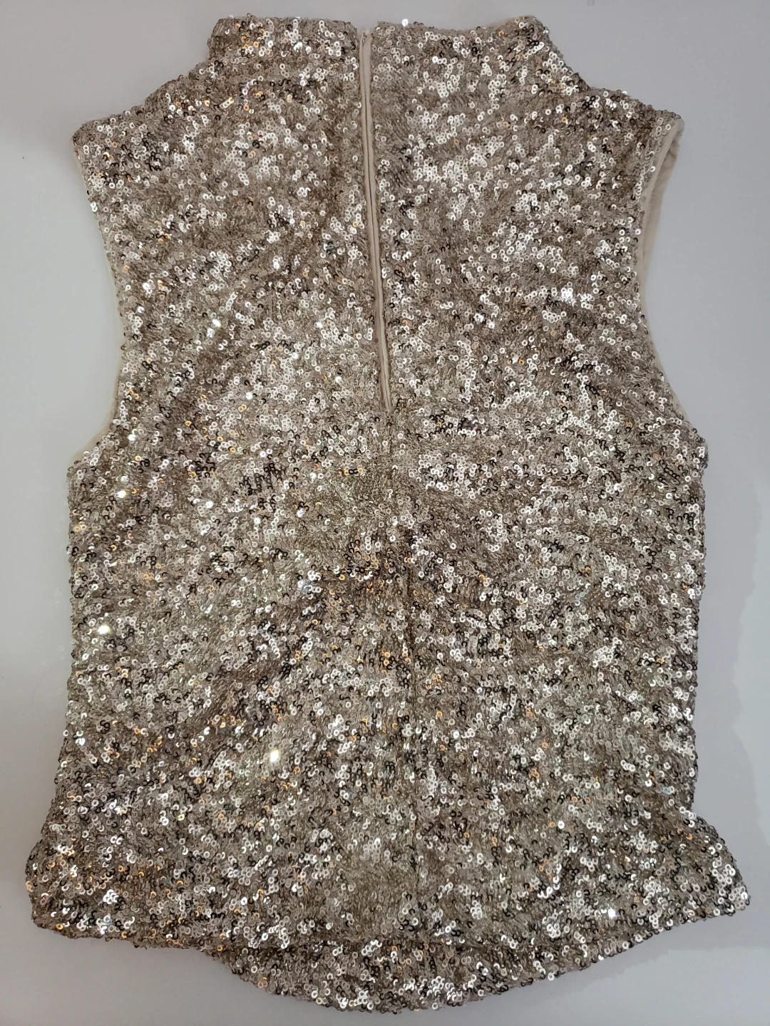 Sequin Sleeveless Top XS - photo 2