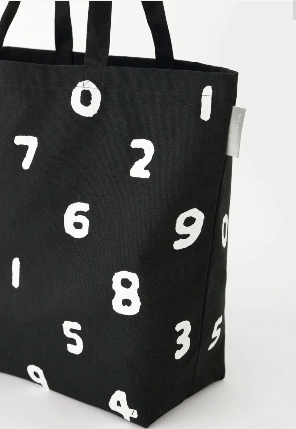 Sou Sou Japan Number Print Tote Bag - photo 4
