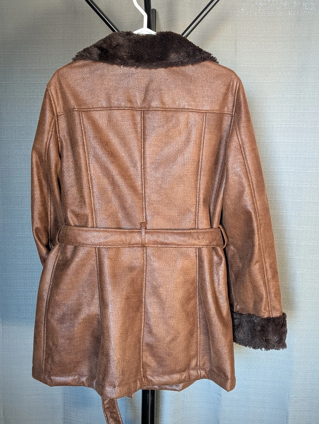 Brown Faux Leather - photo 2