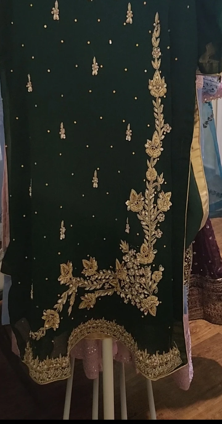 3 pcs bottle green suit - photo 5
