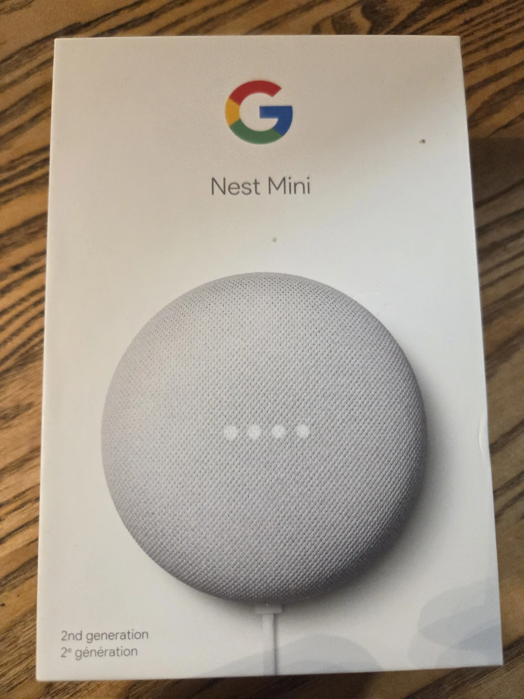 Google Nest Mini (2nd Gen) Smart Speaker - Grey