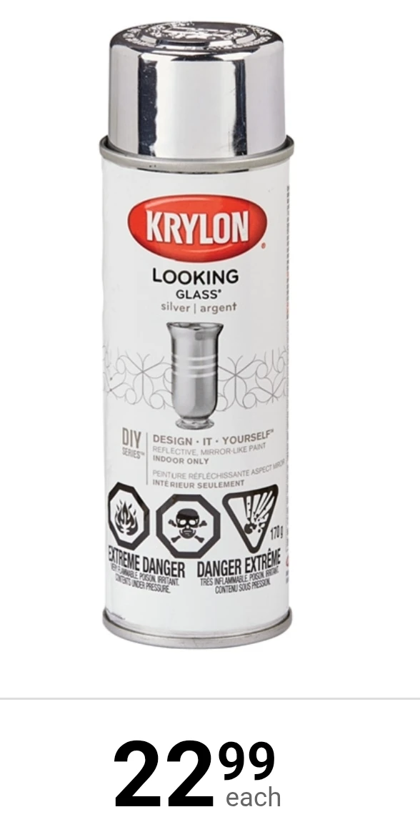 Krylon Looking Glass Silver Spray Paint