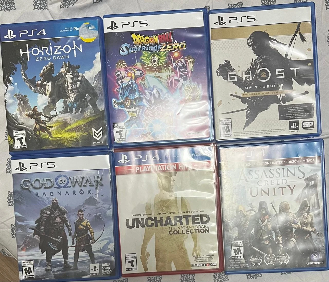 PlayStation 4 & PS5 Video Games Bundle
